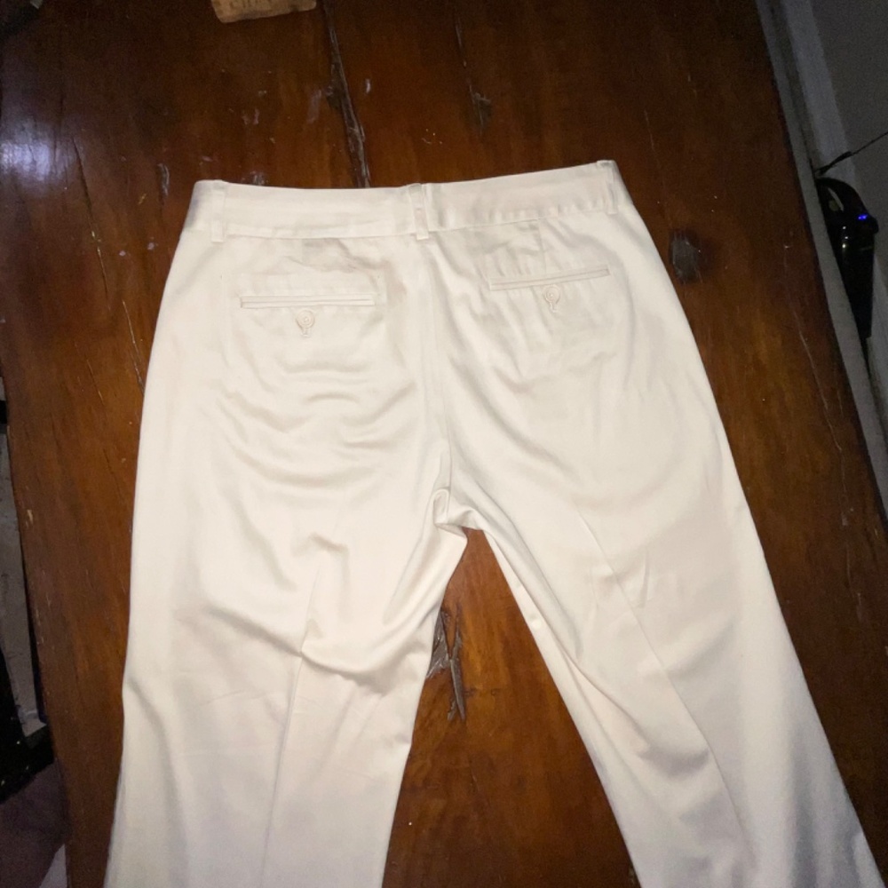 Express Editor Beige Capris Size 6 - image 8